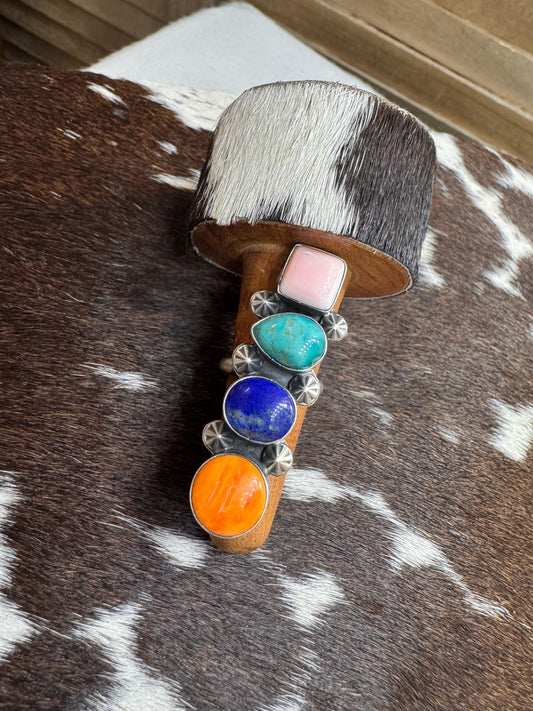 Multi 4 Stone Ring *Native