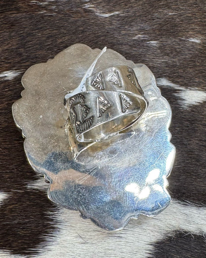 Perfectly Imperfect Coral & Kingman Ring *NON Native