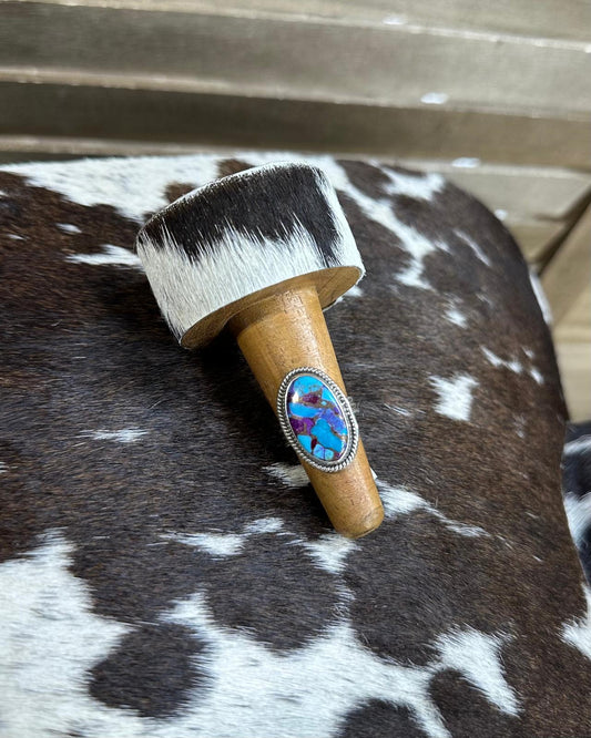 Purple Mojave Oval Ring *Sz 7