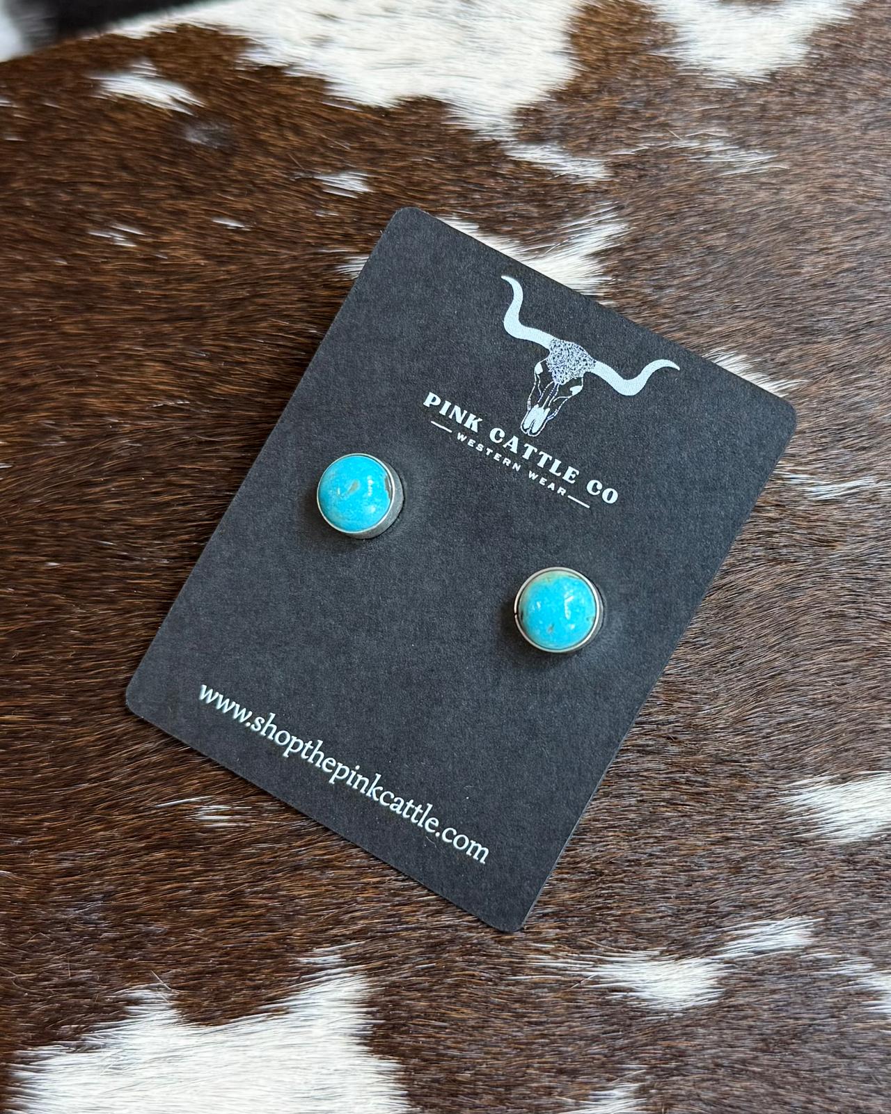 Mini Kingman Studs *Native