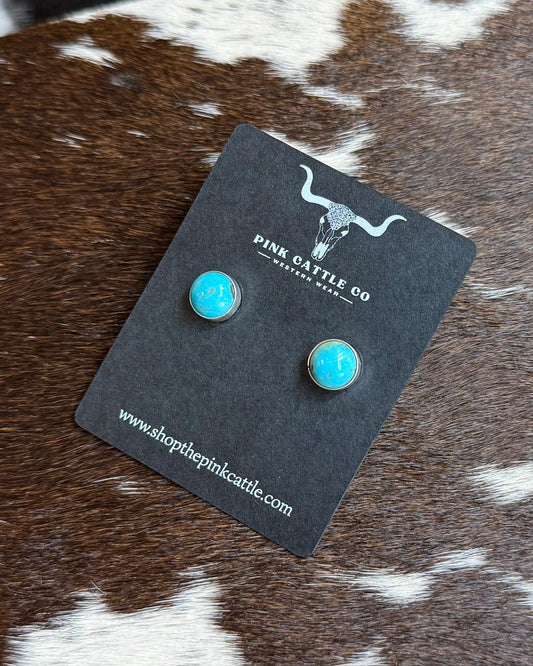 Mini Kingman Studs *Native