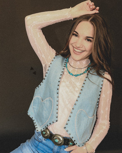 4 The Love Of Denim Vest