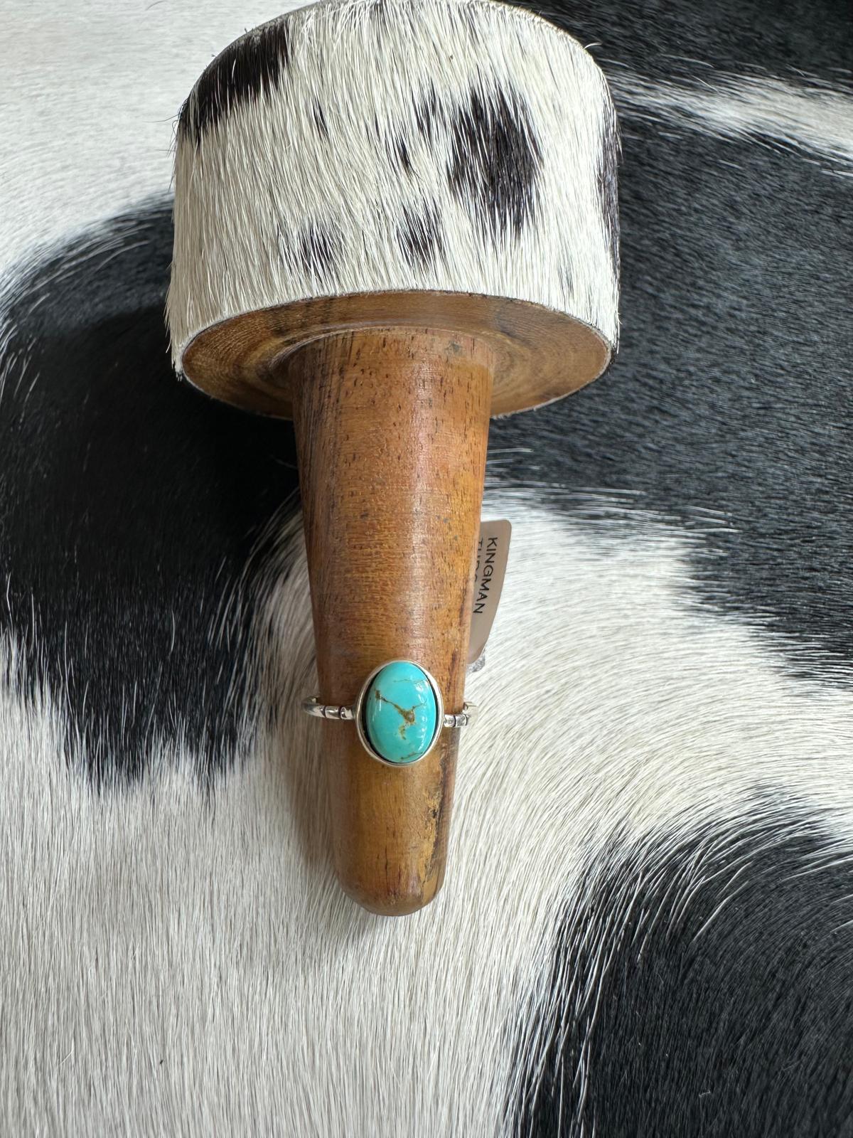 Turquoise Simple Ring *Sz 6