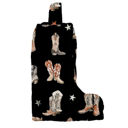 Boots Black Quilted Boot Bag