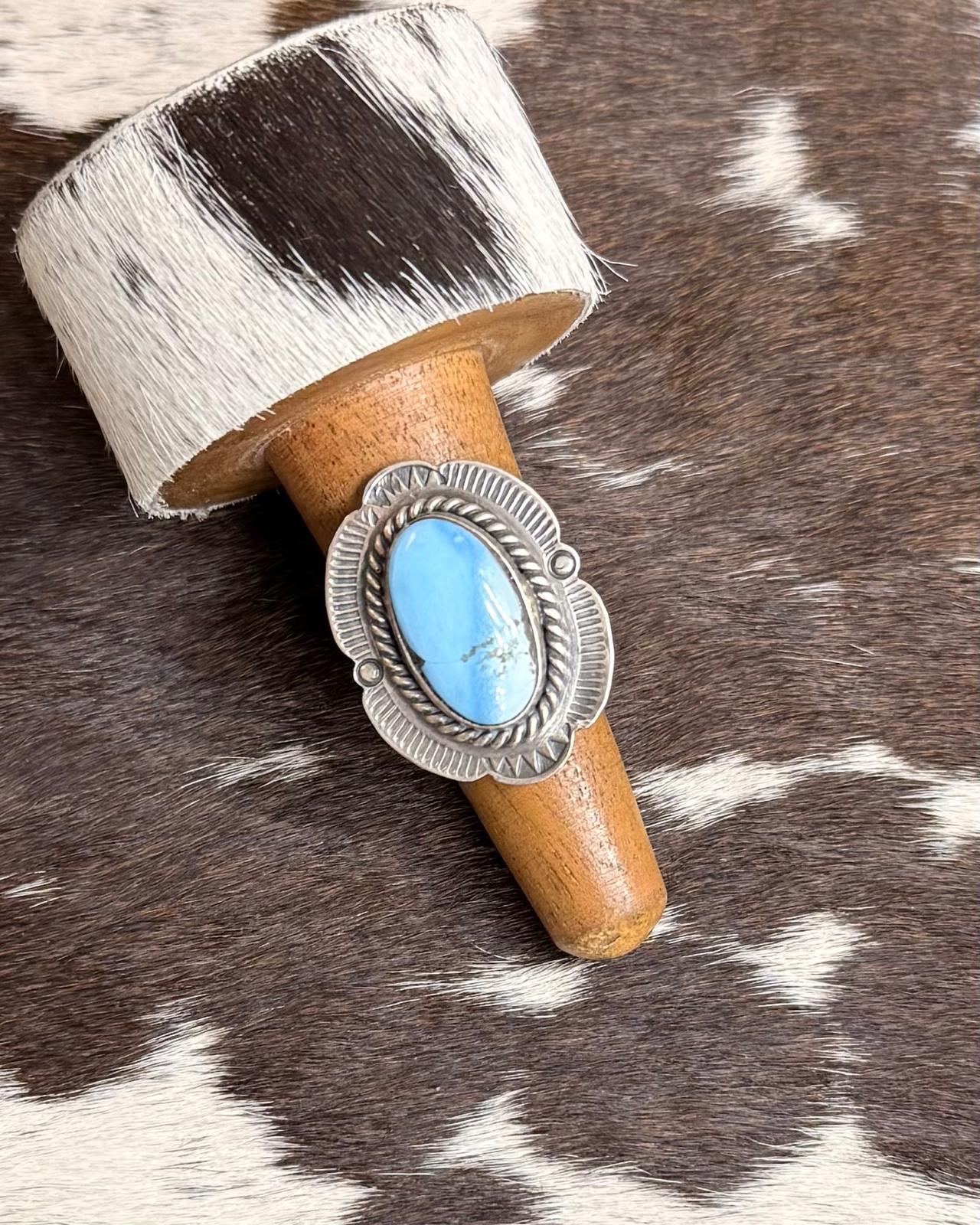 Golden Hills Round Border Ring *Native