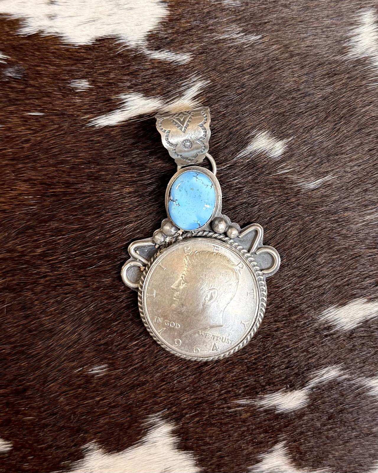 1964 Golden Hills Coin Pendant *Native