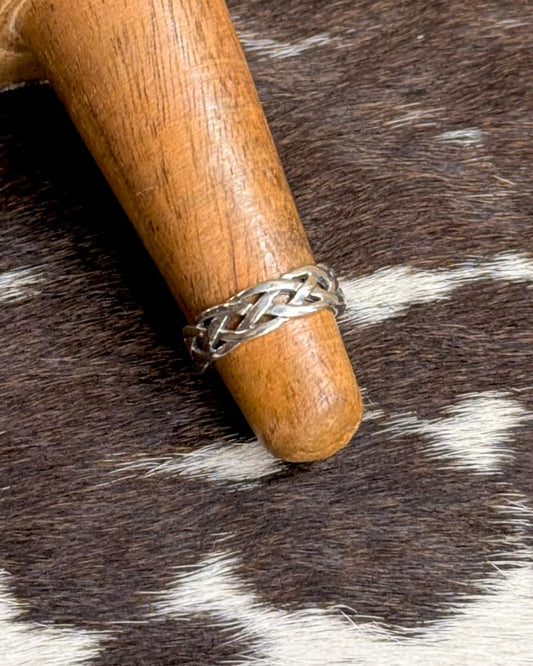 Sterling Braided Band *NonNative
