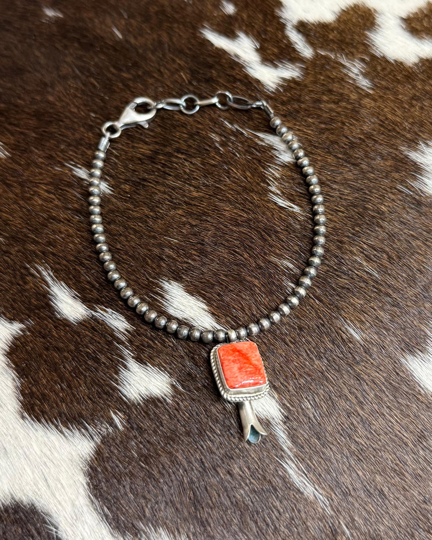 8" Pearl Spiny Blossom Bracelet