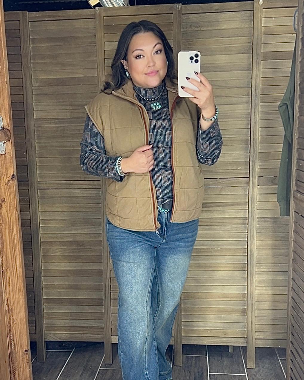 Canyon Cowgirl Vest *Size Down