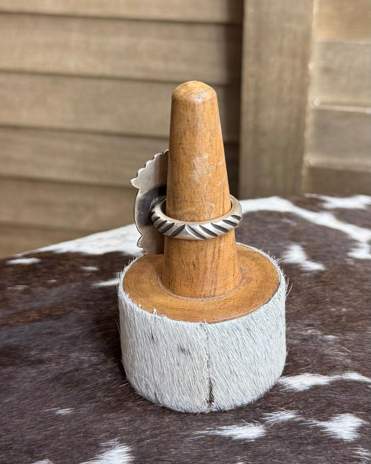 Coral Sterling Ring *Native