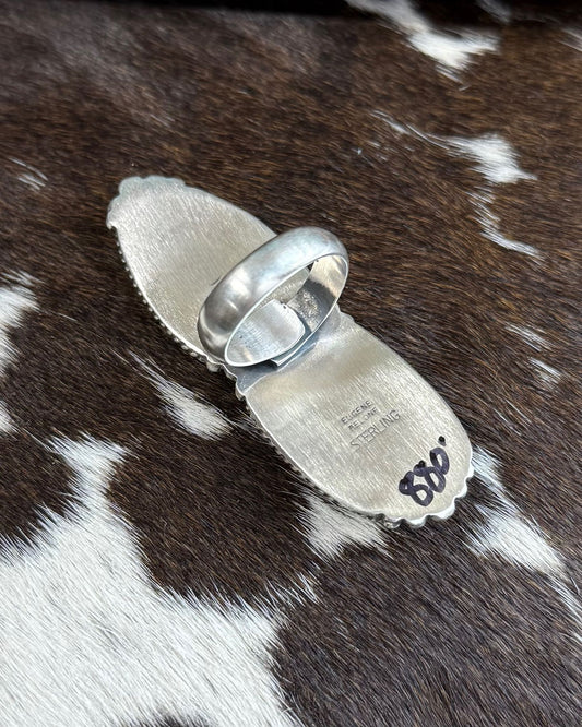 Eugene Balone Adjustable 2 Stone Ring *Native