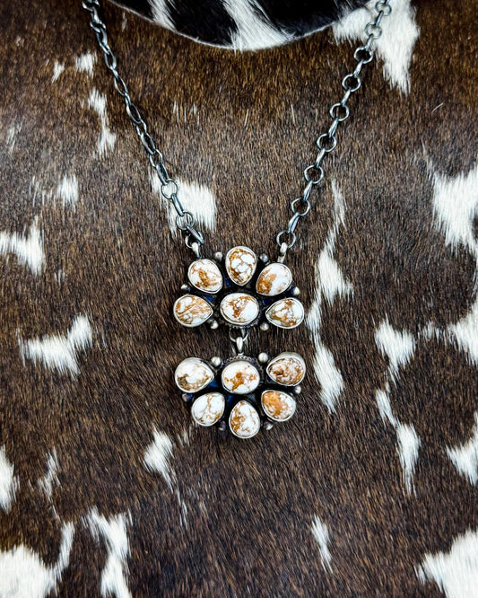 Wild Horse Half Cluster Necklace*Native