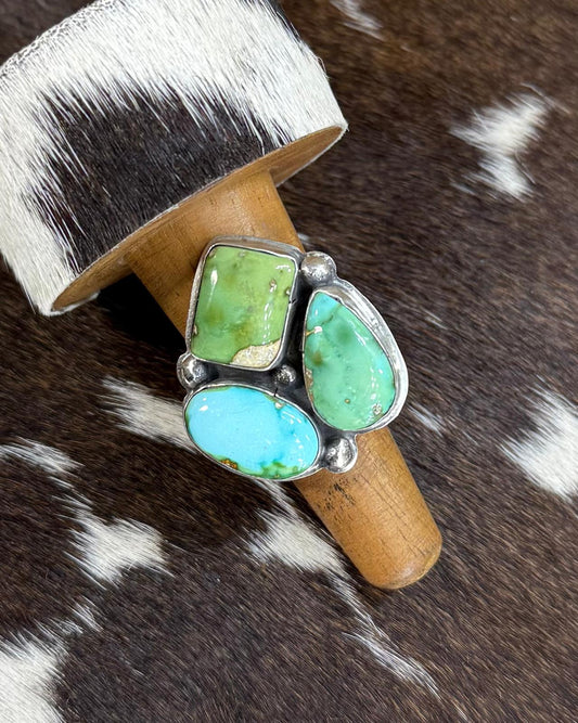 Adjustable Boyd Ashley 3 Stone Sonoran Ring *Native