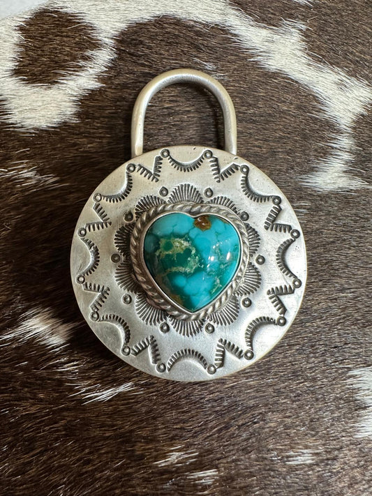 LG Lock Kingman Heart Pendant