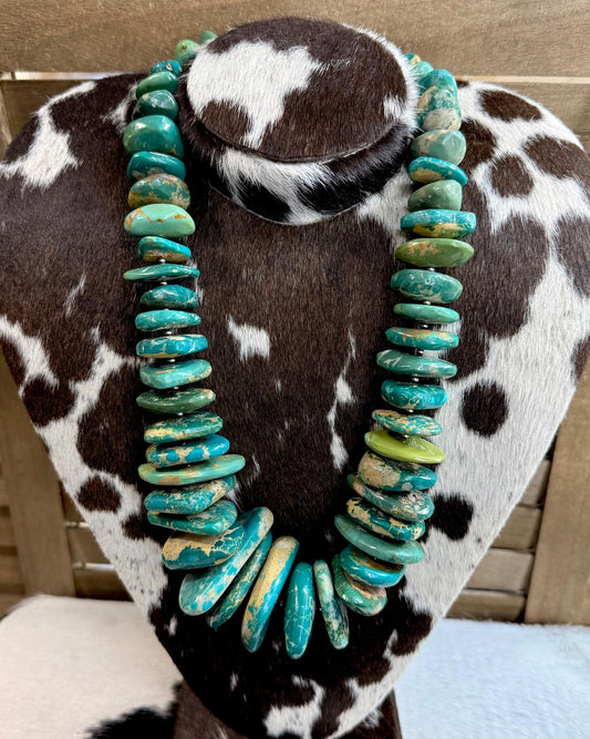 25" Chunky Stone Necklace