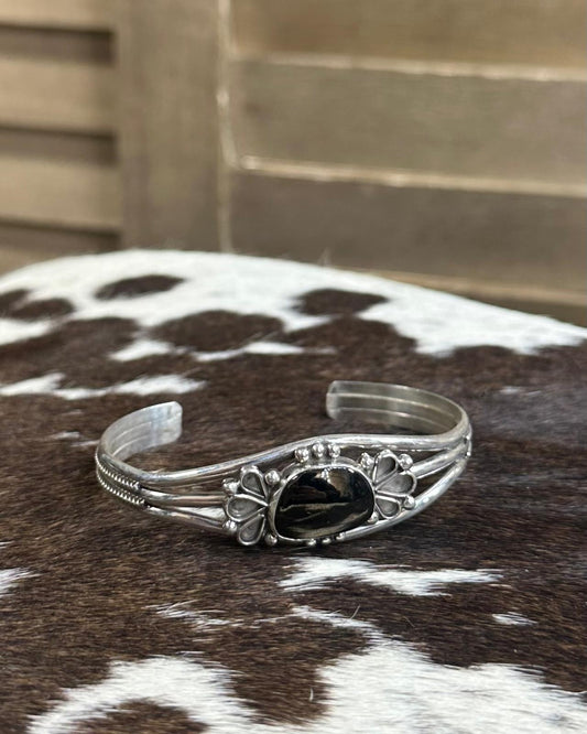 Obsidian Stone Cuff *Native