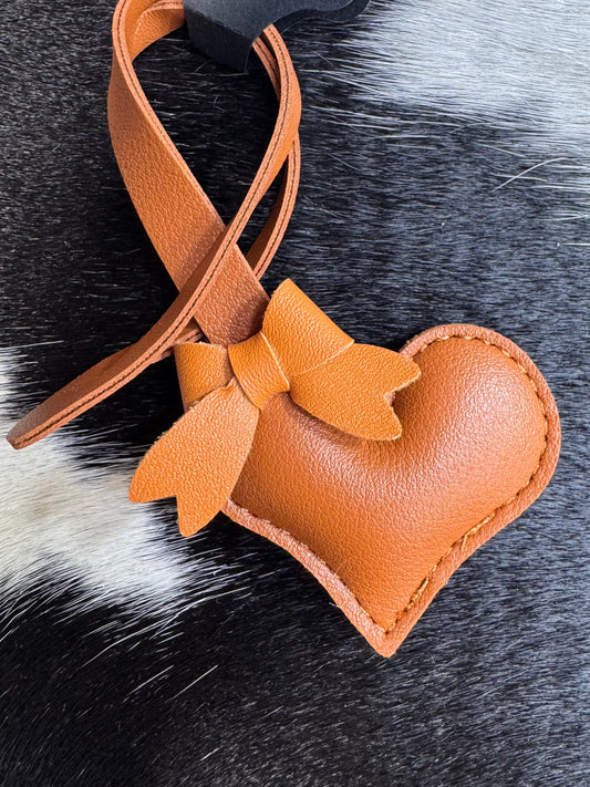 Cutesy Heart Bag Charm