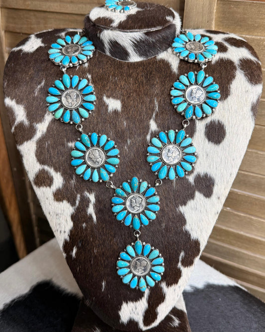 M Spencer Liberty Coin Cluster Statement Set *Native