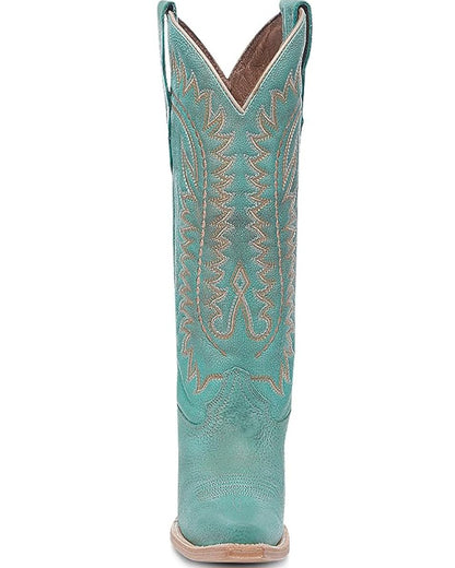 Circle G Turquoise Embroidery Cowgirl Boots