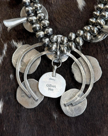 Gilbert Nez Royston Squash Blossom *Native