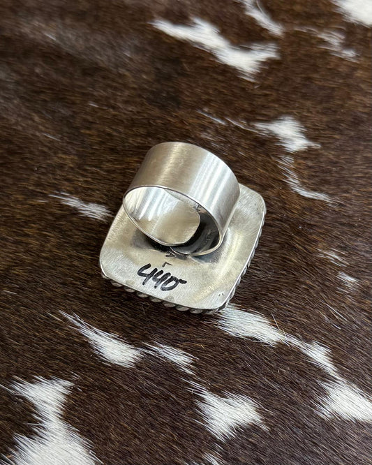 Augustine Largo Adjustable Kingman Square Ring