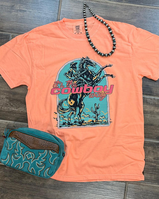 Cowboy Way Tee *Comfort Colors