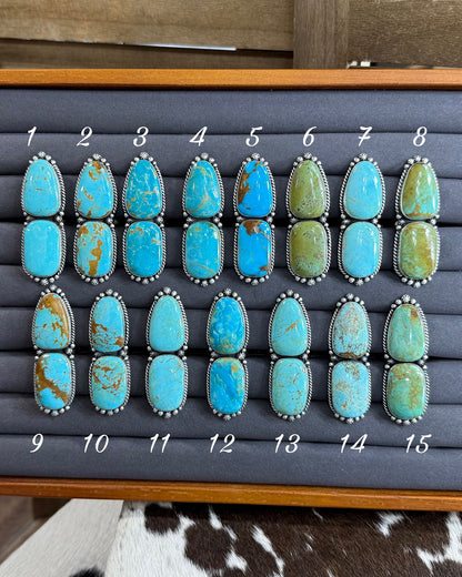 Eugene Balone Adjustable 2 Stone Ring *Native