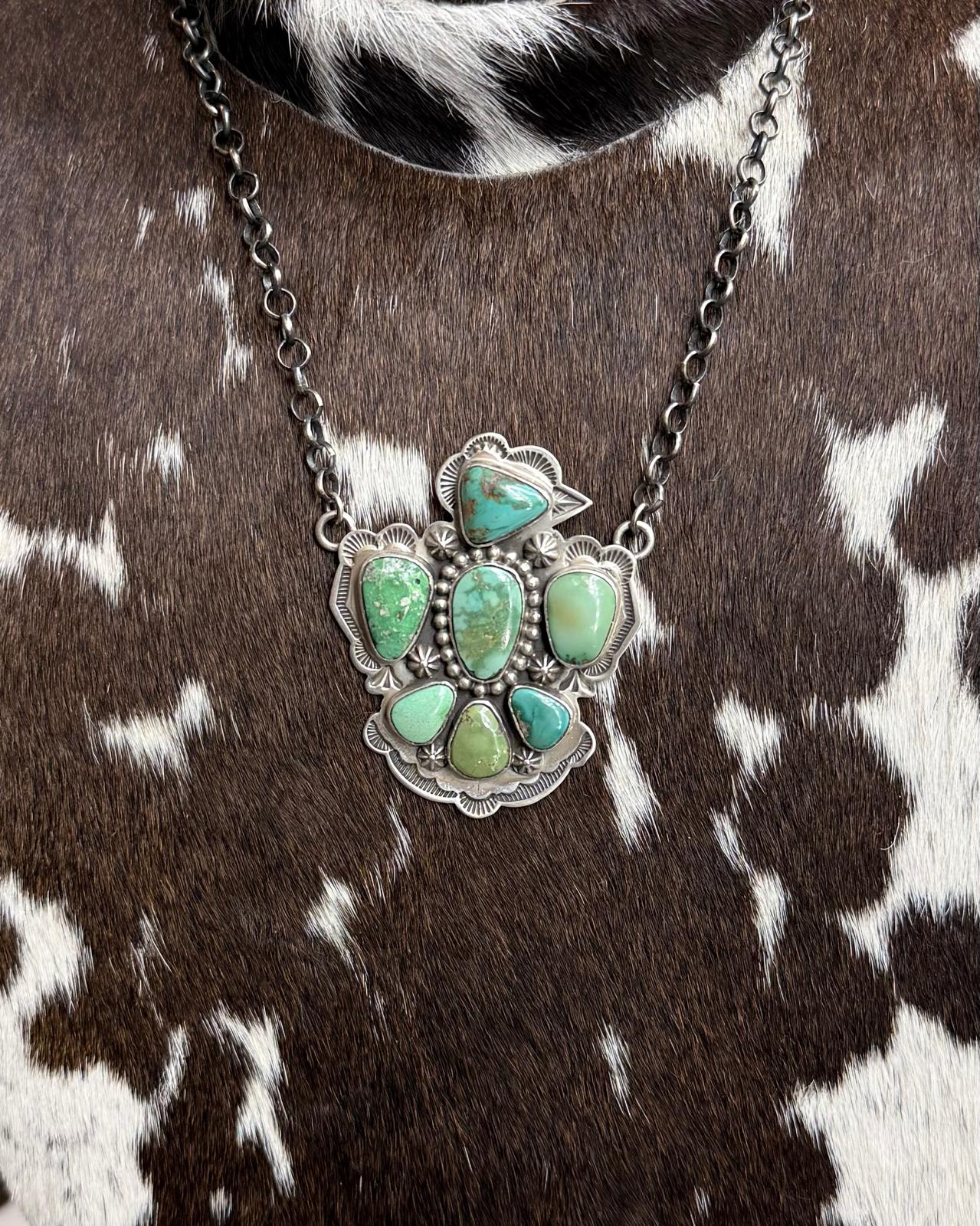 20" Thunderbird Royston Necklace *Native