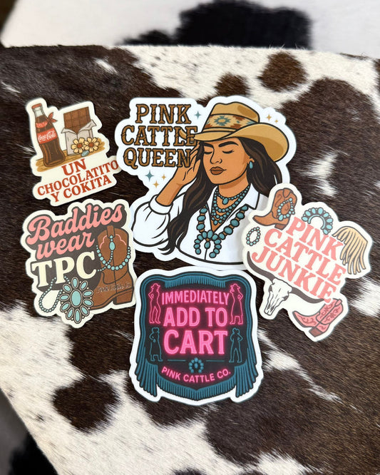 TPC Baddie Sticker Pack