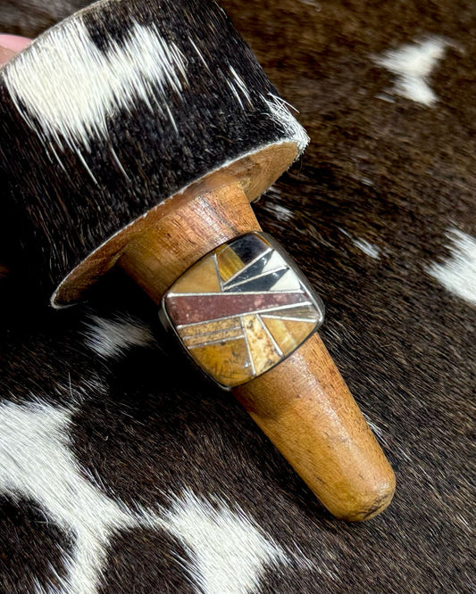 Inlay Square Ring *Native