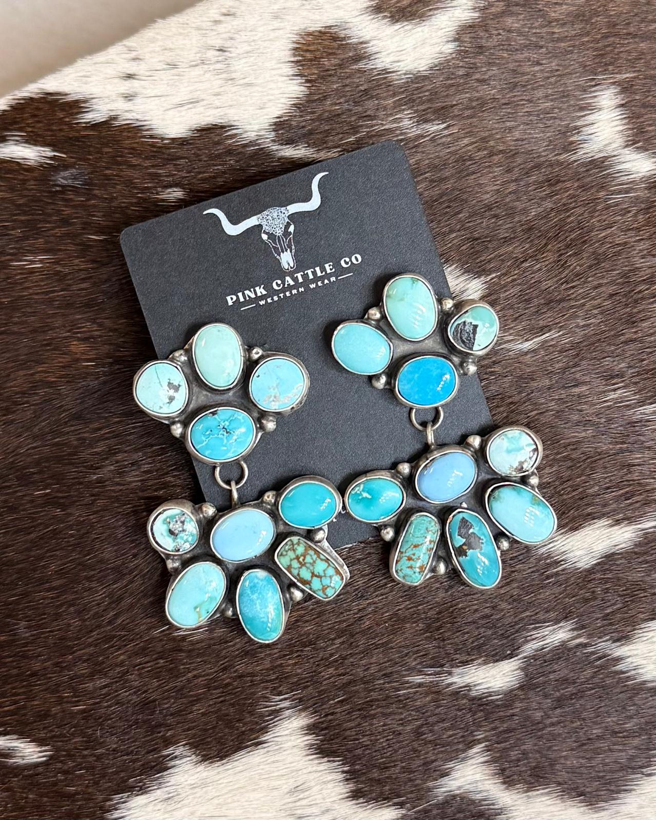 Cluster Dangle Earrings *Native