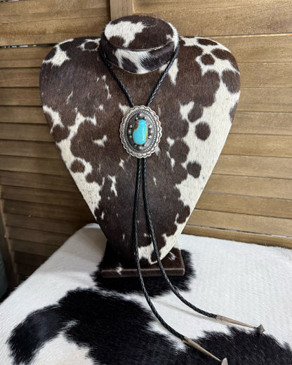 Chimney Butte Kingman Turquoise Bolo *Native