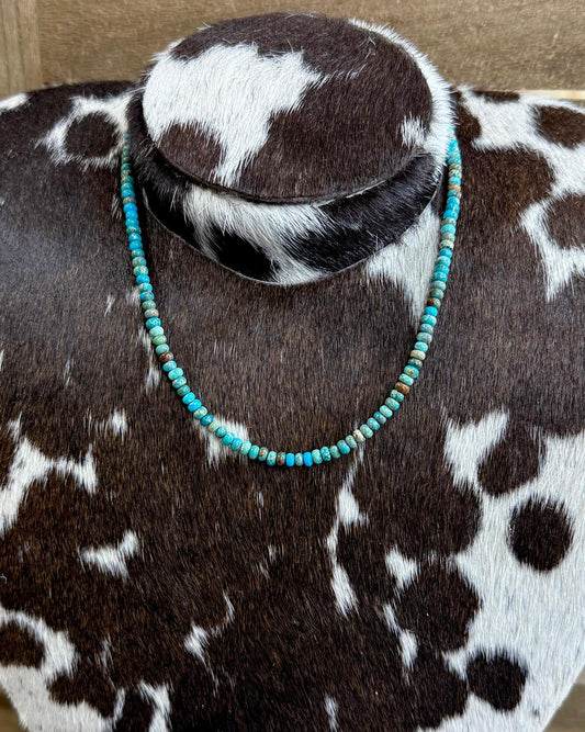 18" Multi Turquoise Stacker