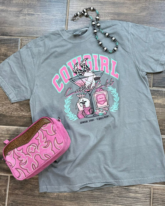 Cowgirl Cocktail Tee *Comfort Colors