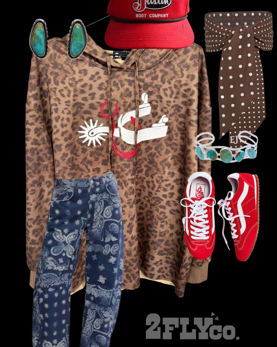 Spotted and Spurred Hoodie