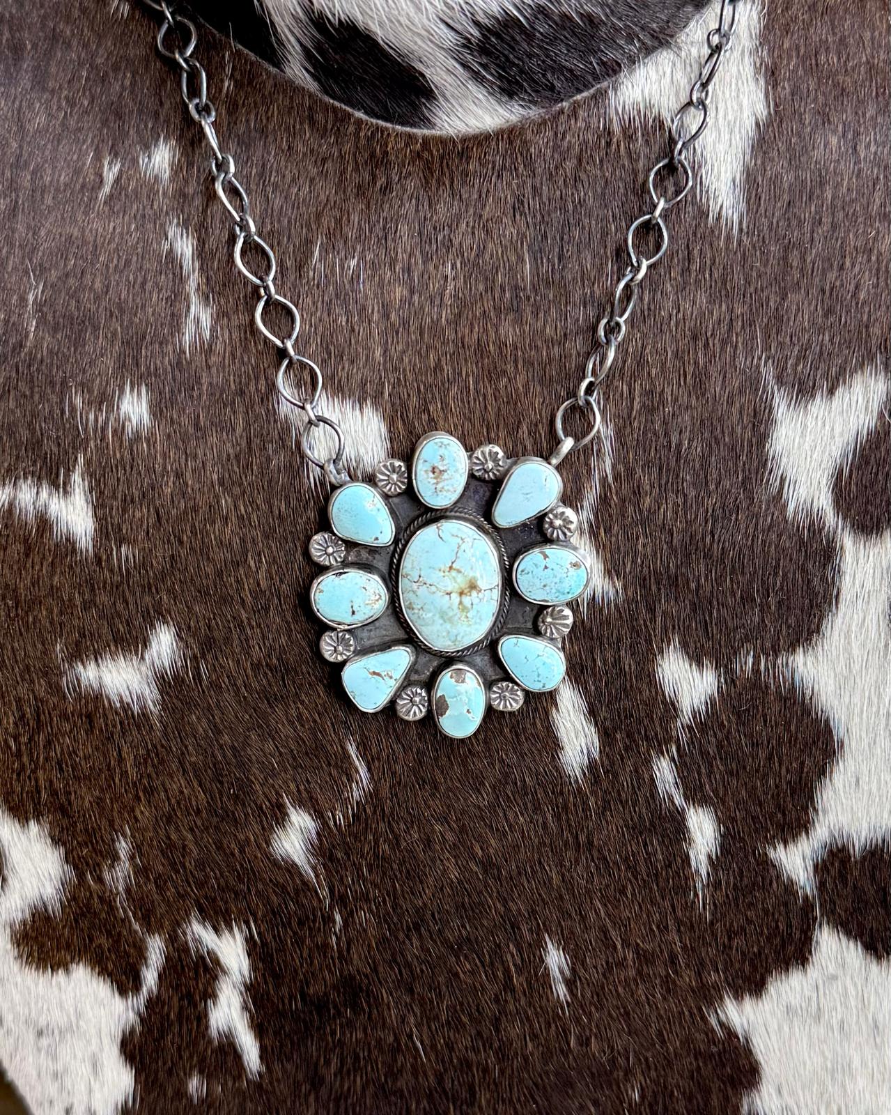 Sheila Dry Creek Cluster Chain Necklace *Native