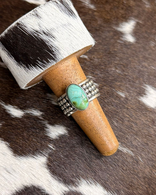 Sonoran Studded Stone Ring (Sz9) *NonNative