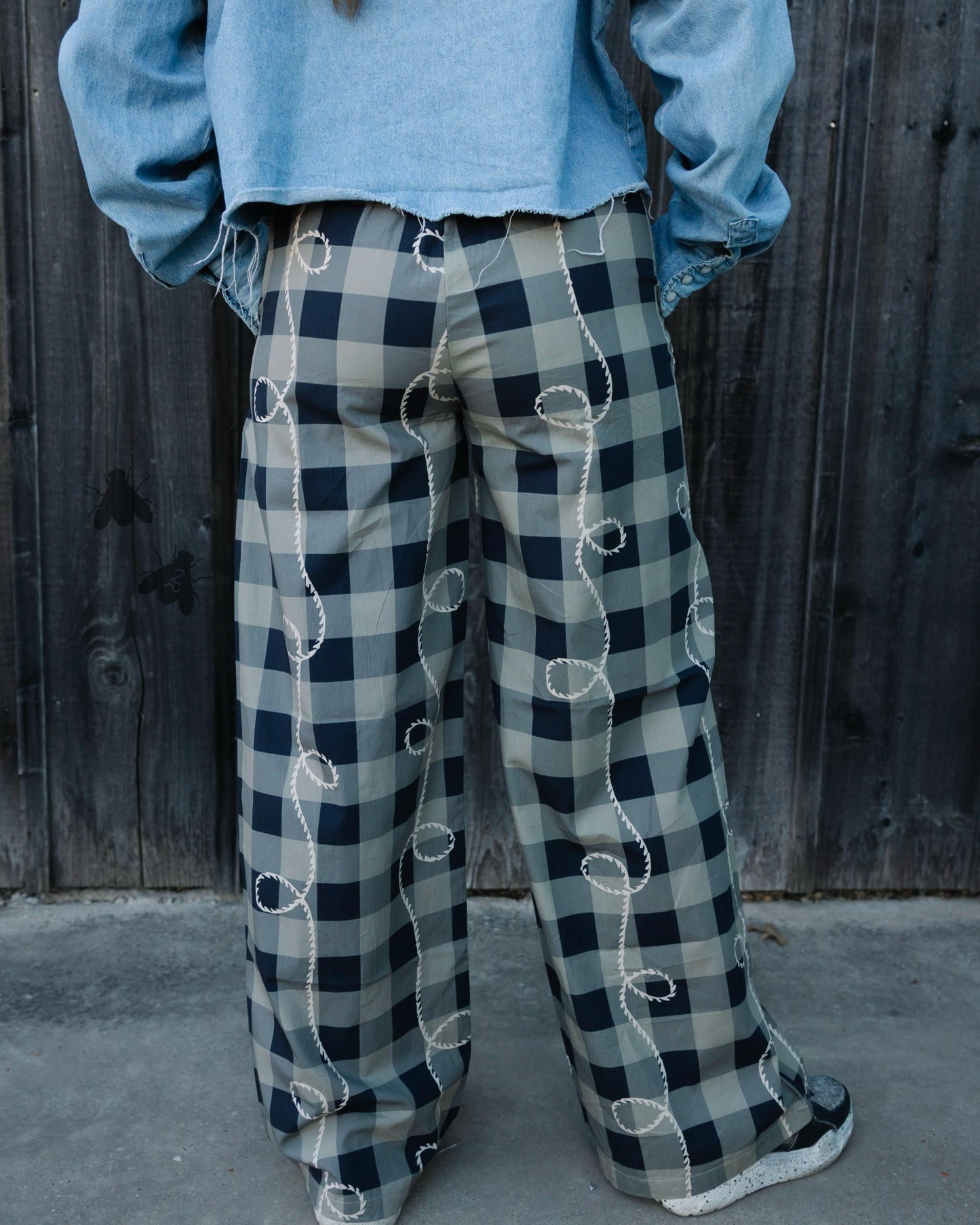 Off The Track Boxer Pants *Gingham
