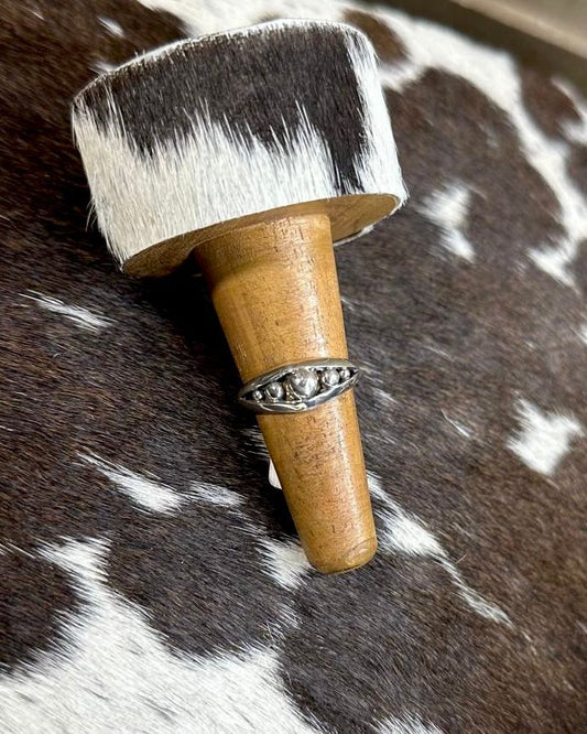 Sterling 5 Ball Ring *Native