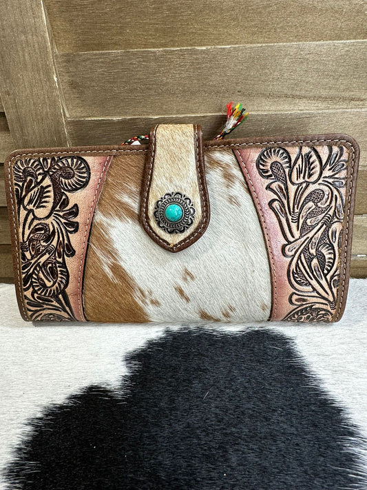Myra Snap Cowhide Wallet