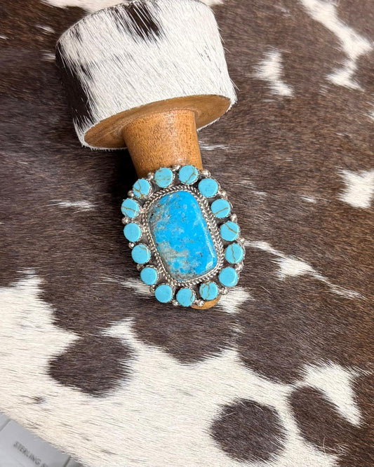 Larry Etsitty Cluster Ring