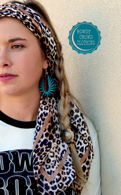 Liberty Leopard Wild Rag